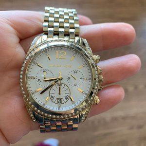 Michael Kors Chronograph Gold Watch